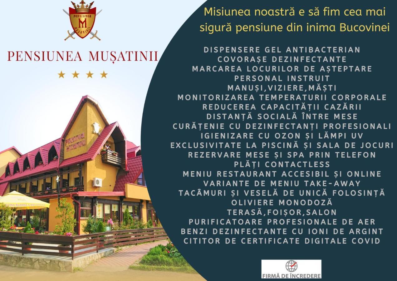 Pensiunea Musatinii Putna  Exteriör bild