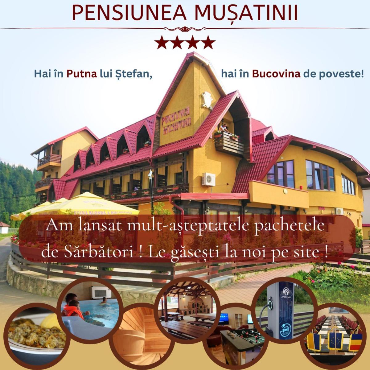 Pensiunea Musatinii Putna  Exteriör bild
