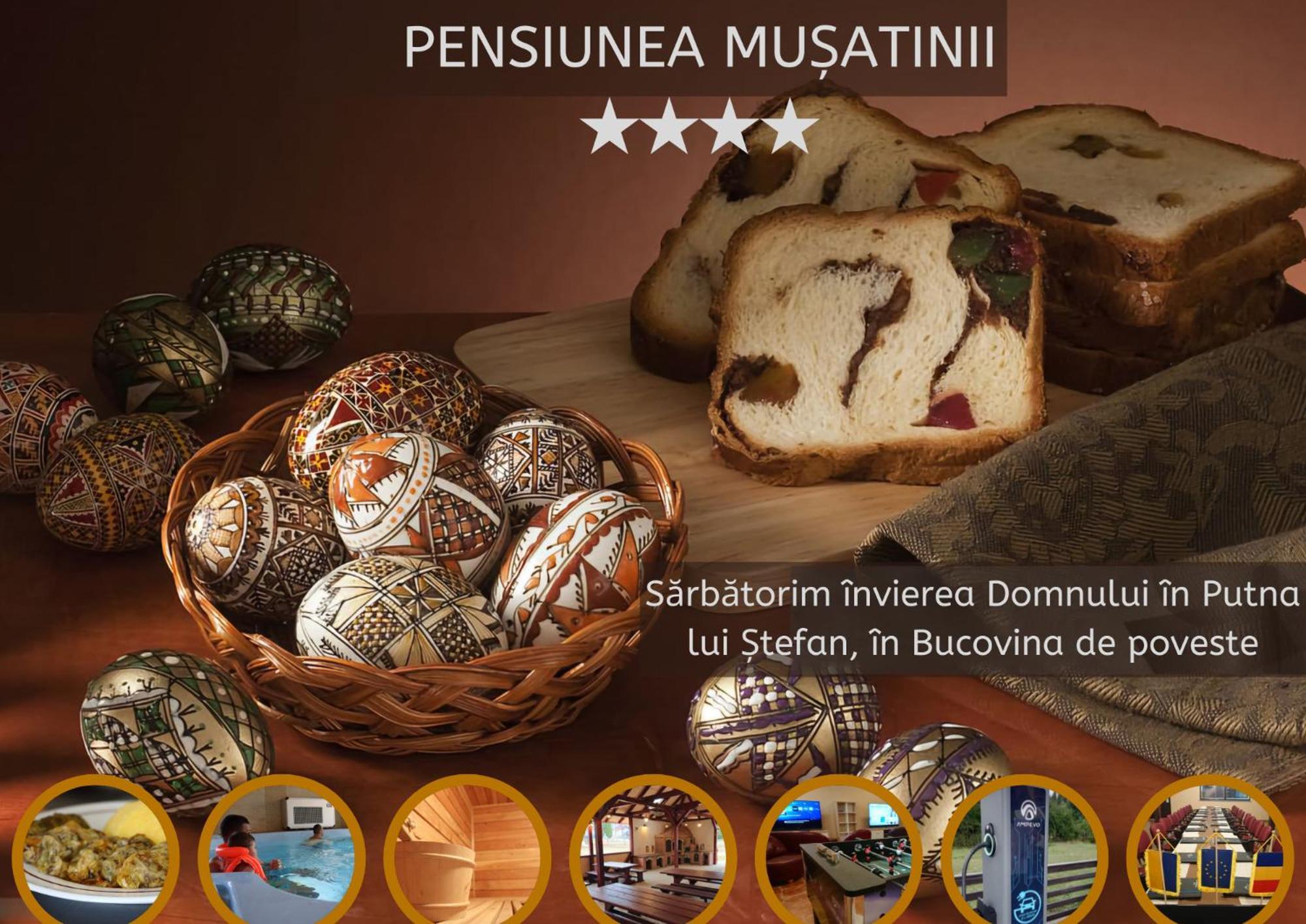 Pensiunea Musatinii Putna  Exteriör bild